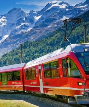 St. Moritz con il Trenino del Bernina – 5 settembre
