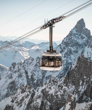 Salita al Monte Bianco con la Skyway